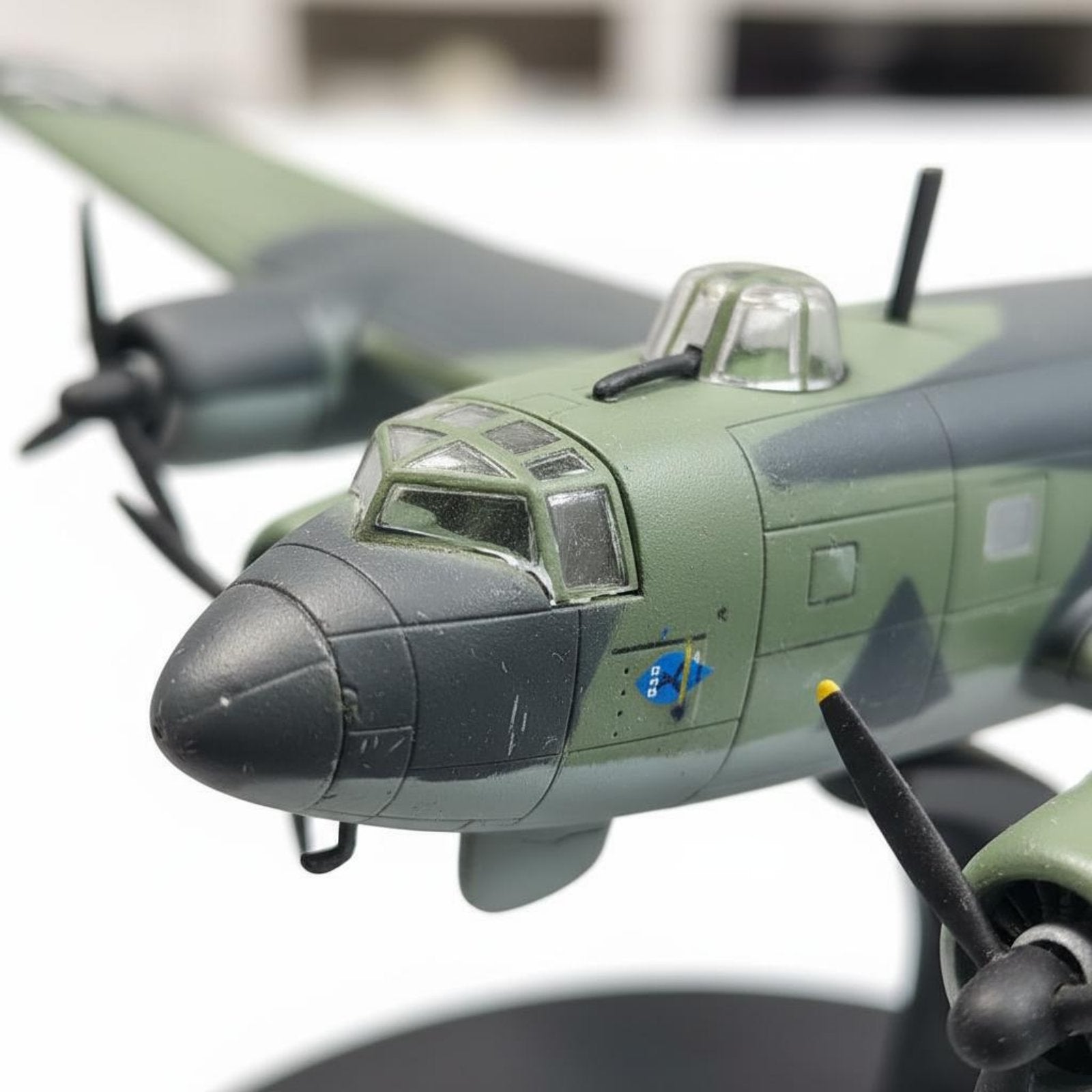 1:144 Scale FW200 Aircraft Model Collectible Metal Construction