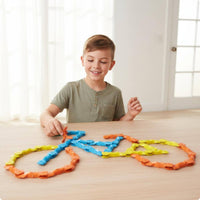Jumping Toppling Tile Toy Toppling Tile Clip Toy Smooth Edges Stacking Game for Students