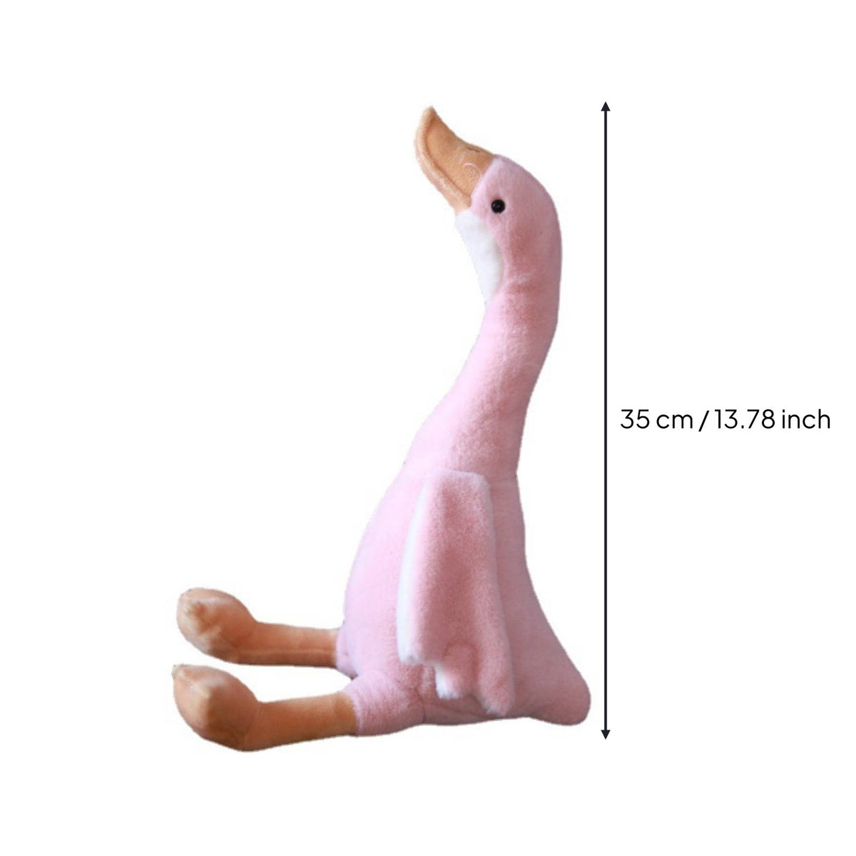 Goose Plushie Birthday Gift Sitting Goose Doll Cute Design for Playroom, Nursery