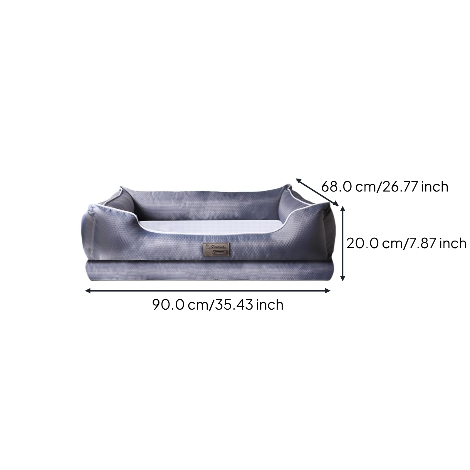 Orthopedic bed for medium-large dogs