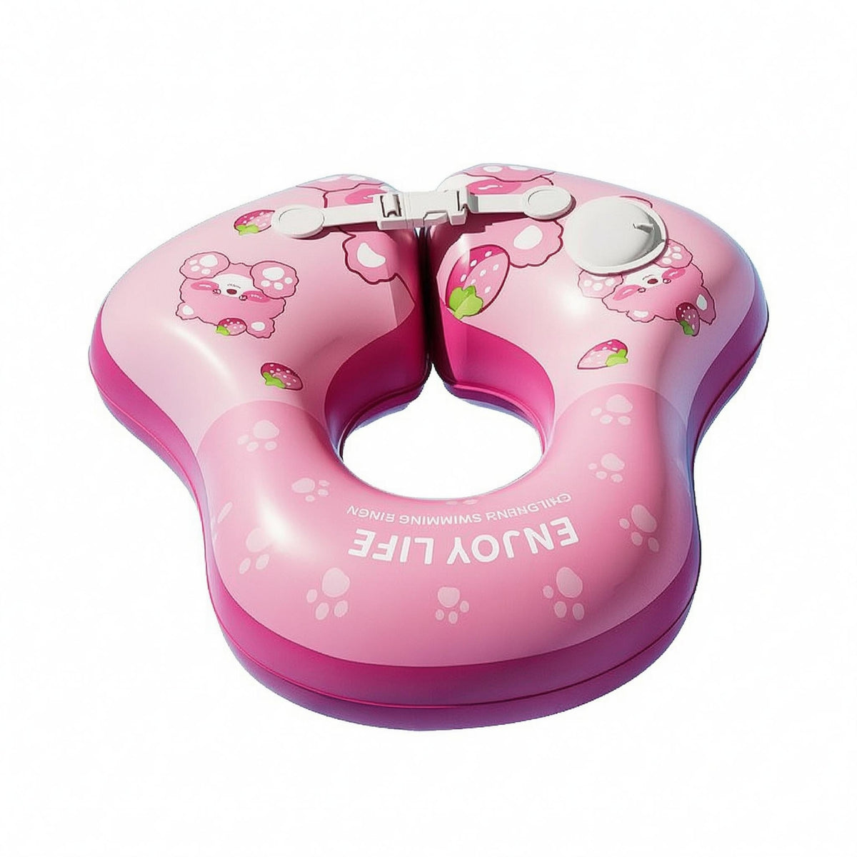 Children's Armpit Swimming Collar Buckle Strap Kids Floaties Set Rounded