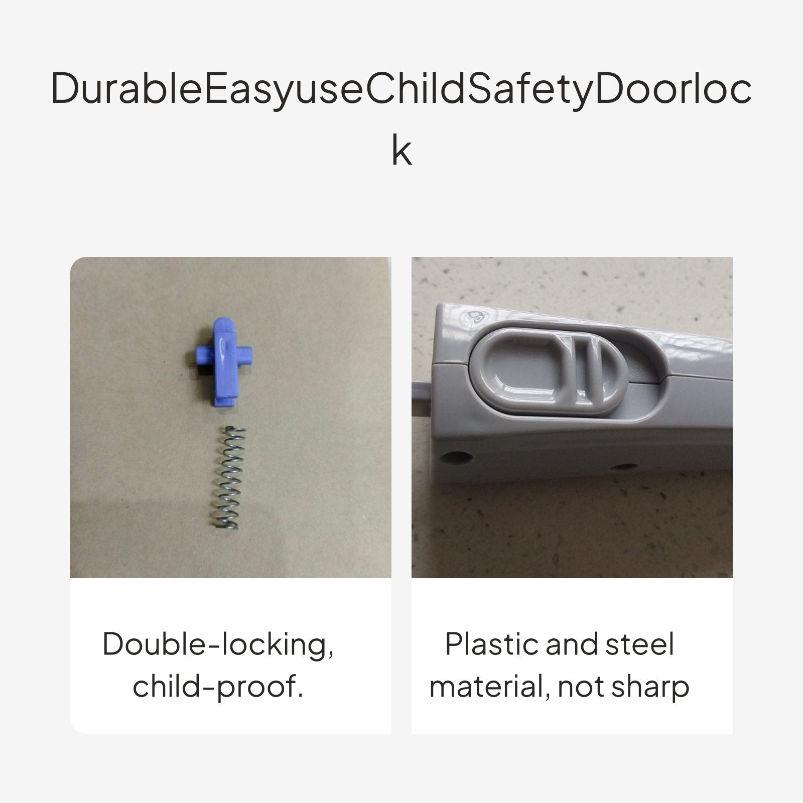 Child Safety Gate Lock Pet Barrier Accessory
