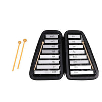 16-Note Glockenspiel Clear Sound Children's Metal Xylophone Early Learning Metal Key Xylophone for Elementary Students, Preschoolers, Kindergarten