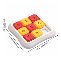 Slow Feeder Feeding mazes Boredom Reliever Interactive Treat Puzzle Relief Pet Supply for Cats, Indoor