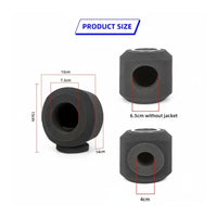 Audio Capture Device Isolation Cover Windproof Sound-Absorbing Foam Cover