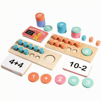 Ten-Frame Counting Toy Sturdy Counting and Math Set Place Value for Children
