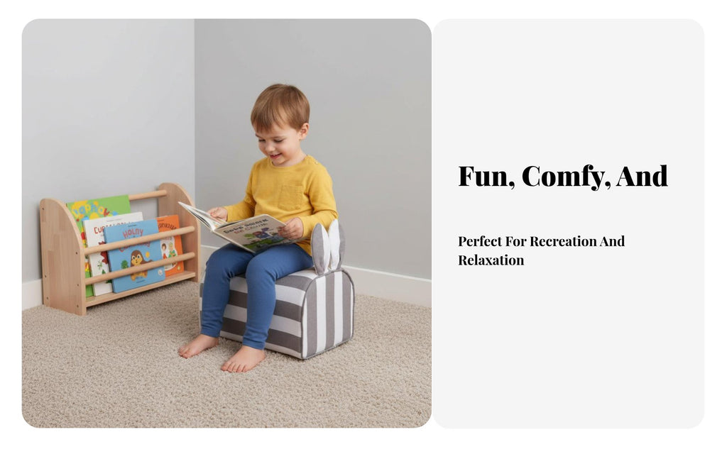 hare Character Chair Easy to Clean children's Furniture for Playroom, Toddlers