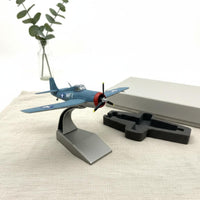 F-4F Fighter Model Plane Preassembled Warplane Display Model High Detail Collector's Plane for Collection