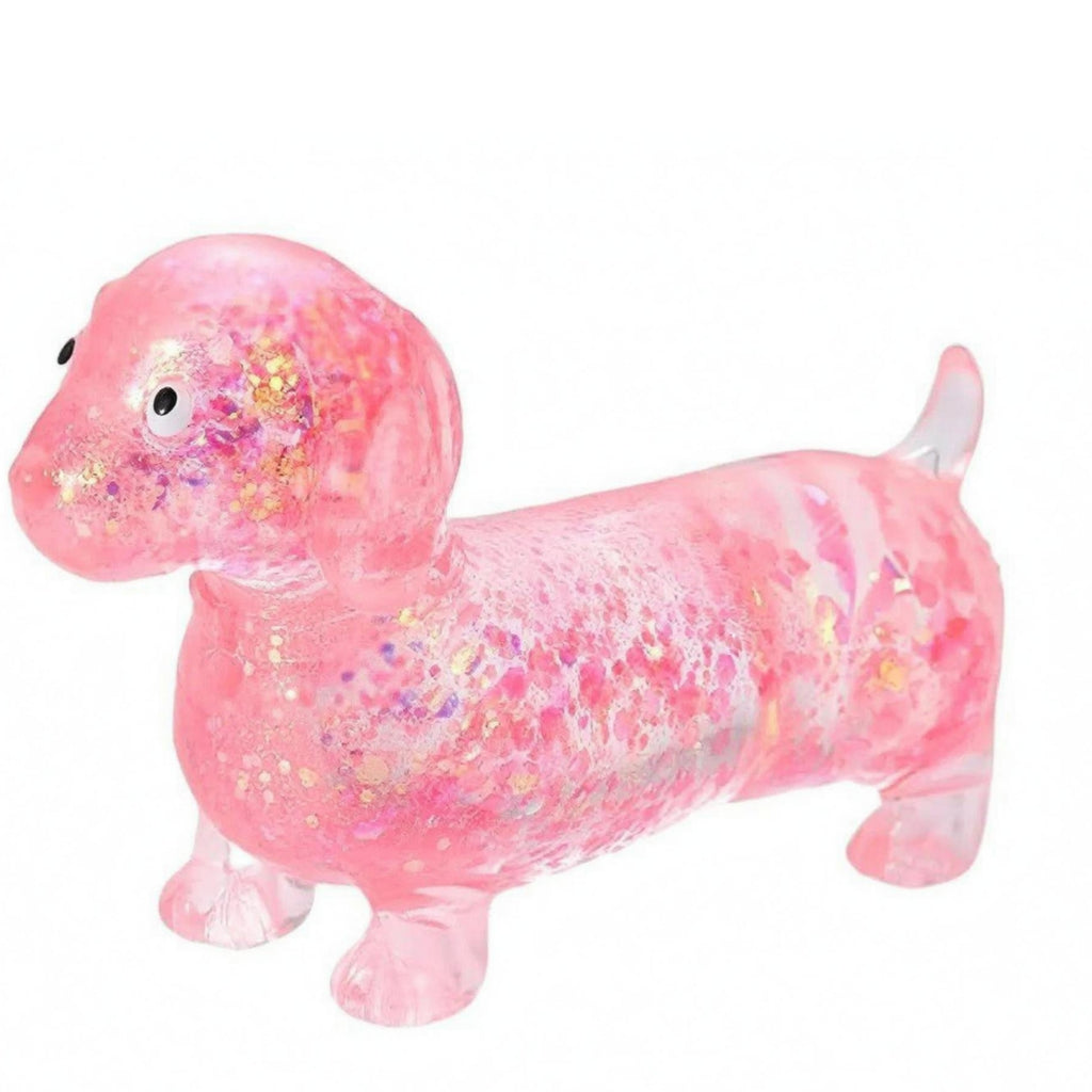 Glitter Dachshund Portable Dachshund Soft and Pliable Easy to Clean