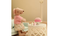Miniature Rose Cake Fluted Rose Cake Pedestal Details Small Decoration