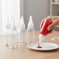 10 Pieces Plastic Paint Storage Bottle Leakproof Design Paint Mixing Bottle