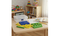 Base Decimal Blocks Set Educational Math Cubes Set Hands-On Learning