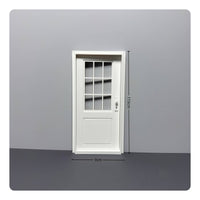 Dollhouse Door Framed Panel Openable Dollhouse Door DIY