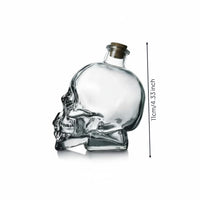 Skull Whiskey Decanter Novelty Gift Skull Shaped Decanter Creative Design