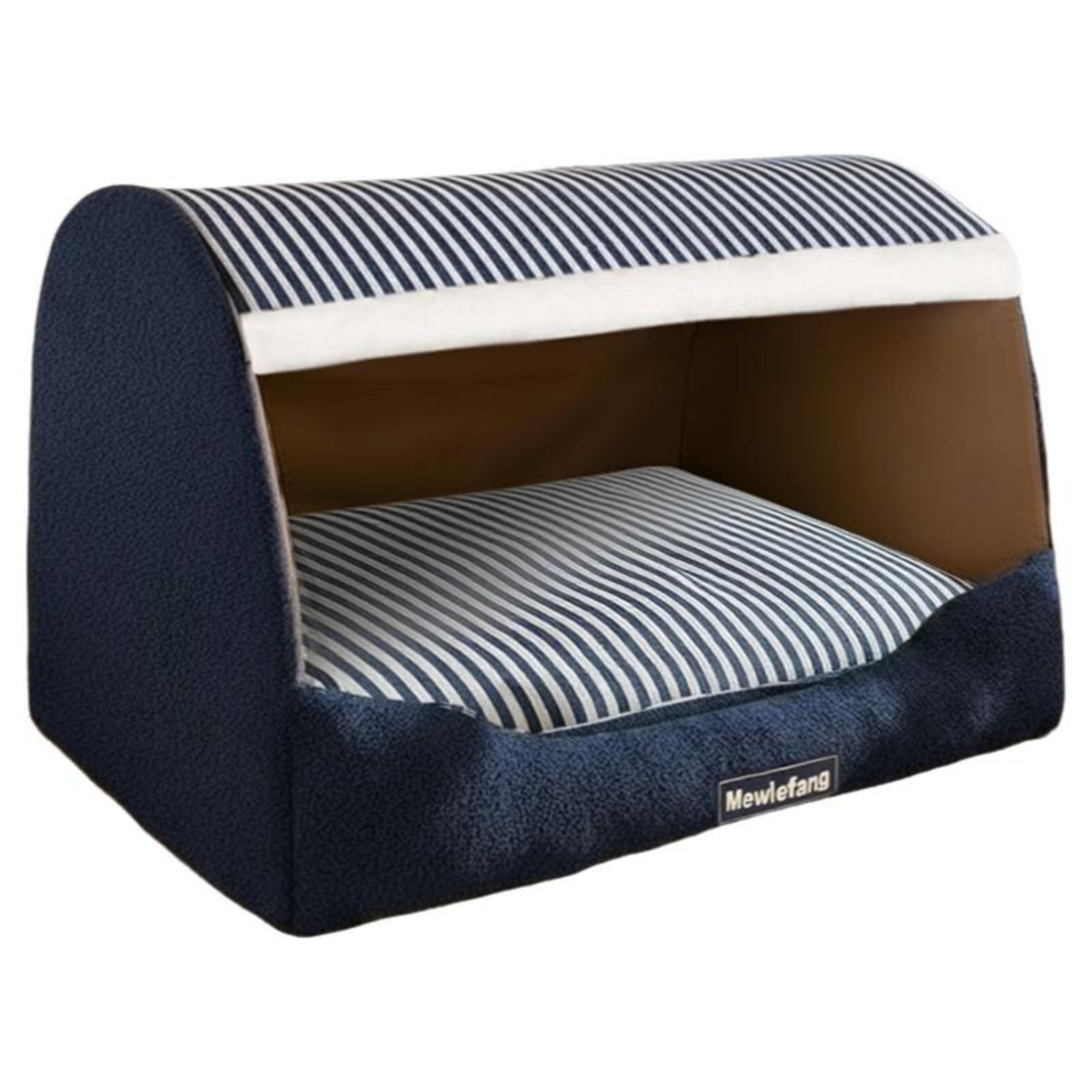 Insulated Indoor Dog House Bed, Removable, Non-Slip Den