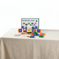 Two Player Battle Mental Challenge Training Puzzle Box Game Observation Skills Shape Block Puzzle for Home, Travel