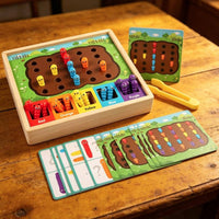 Worm Picking Game Tweezers Catching Game Hand-Eye Coordination