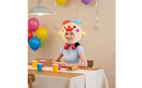 Soft Fabric Clown Costume Headpiece Halloween Soft Fabric Clown Headpiece Party