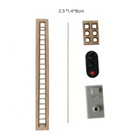 Railway Indicator Model with Ladder Realistic Building Compact for Dioramas