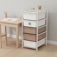 Toy Storage Cabinet Large Capacity Kids Toy Organizer Easy Organization