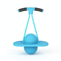 Rope Frame Bouncing Toy Anti-Slip Bouncing Ball with Handle Textured