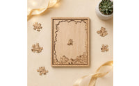 100 Pieces Standing Display Puzzle Gift Cat Shaped Puzzle Hard for Couples