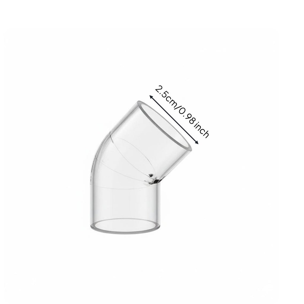 Clear Aquatic Aquarium Water Pipe High Clarity Transparent Acrylic Pipe