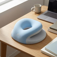 Double-Layer Rest Pillow Cushioned Curved-Around Support Pillow Soft