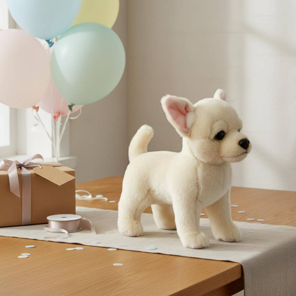 Walking Dog Stuffed Pet Birthday Gift Chihuahua Stuffed Super Soft