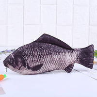 Aquatic Creature Shaped Writing Case Multi-Purpose Novelty Carp Bag for School