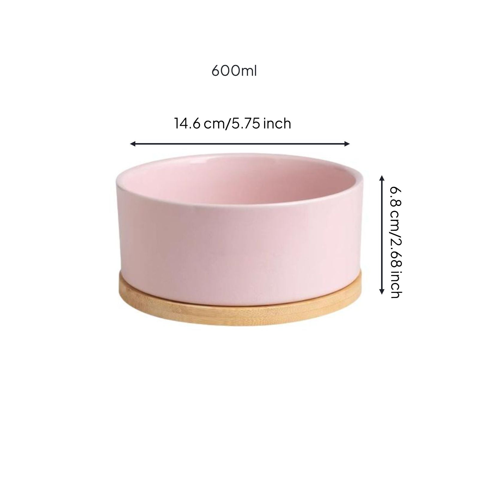 Ceramic pet fountain with filtration