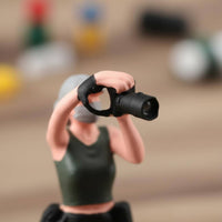 1/64 Scale Photographer Figure Hand-Painted Photographer Model Figure 3D Printed