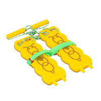 Foot-Shaped Training Boards Creature Outline Paired Foot Boards Raised Pegs