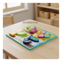 Wooden Creature Game Board Cognitive Training Young Child Cognition Board