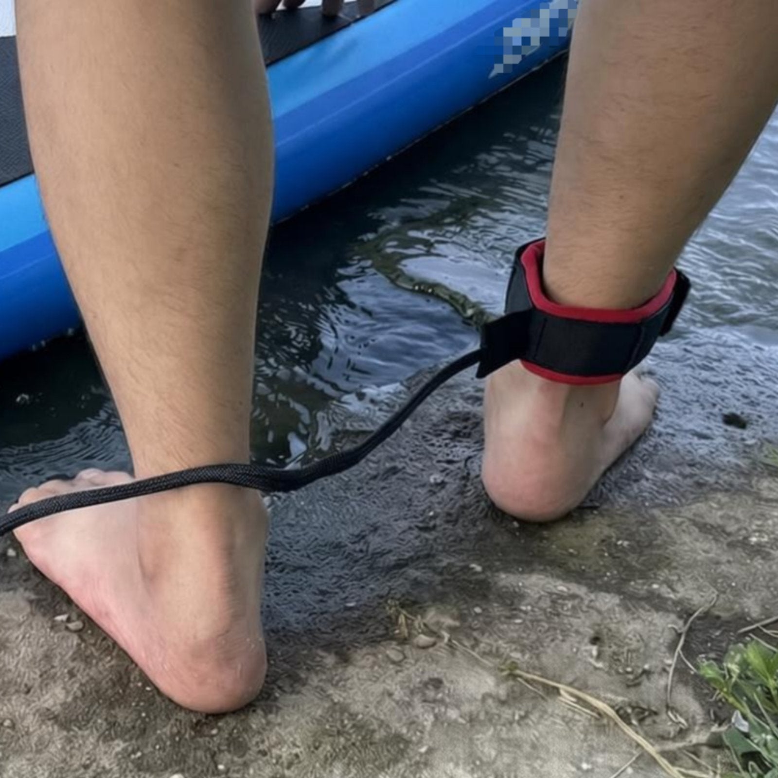 Stand up Paddle Board Leg Rope Stretchable Coiled Board Cord Lightweight