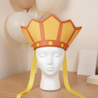 Tang Sanzang Hat Cartoon Design Chinese Monk Crown for Parties, Kids, Cosplayers