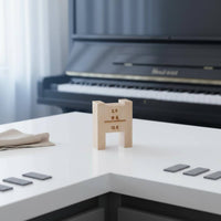 Black White Key Depth Gauge Acrylic Scale Blocks for Music Studio