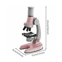 1200x Zooming Device Teaching Aid Student Zooming Device Kit Microscope for Kids, Classroom