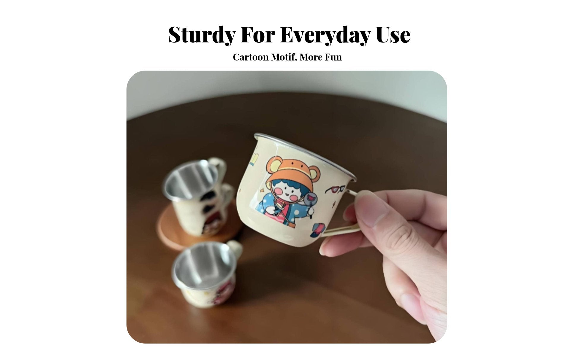 Wide Mouth 316 Stainless Steel Baby Cup Drop-Proof Stainless Steel Toddler Cup Food-Grade Materials for Toddlers, Kindergarten, Home, School