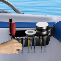 Boat Tool Storage Organizer uncoveredTop Fishing Storage Rack Mounting Slots