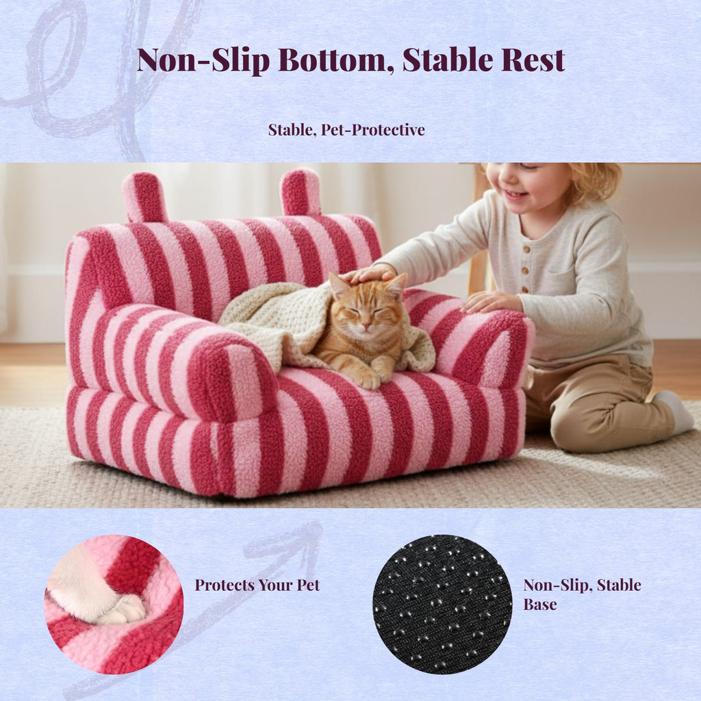 Cat Bed, All-Season, Thick, Removable, Washable, Indoor Sofa