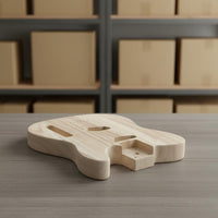 Classic Design Guitar Body Paintable Instrument Parts Wooden for Repair