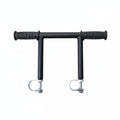 Pram Heightening Handle Easy Installation Pram Push Handle Extension Ergonomic Design Mobility Aid Accessory for Tall Parents