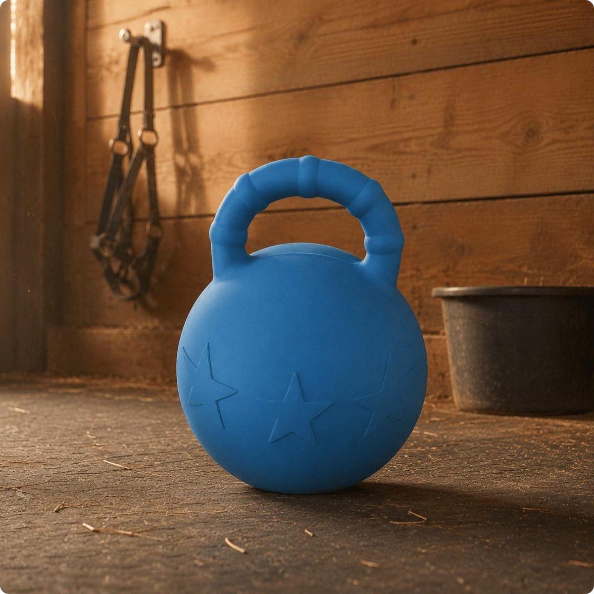 Slow Return Equine Ball Non-Slip Compressible Equine Play Ball Herding Animal Gear for Riding