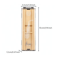 Woodwind Mouthpiece Insert Case with Transparent Lid Lightweight Clarinet