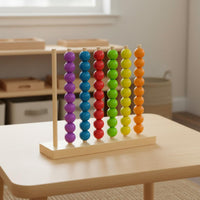 Color Sorting Bead Board Fine Movement Skills Educational Counting Beads