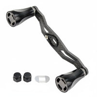 Fishing Reel Improvement Handle Aluminum Alloy Carbon Fiber Reel Handle Lightweight