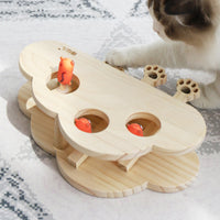 Feline Whack a Rodent Toy Long-Lasting Interactive Feline Toy No Assembly