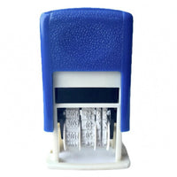 Self-Inking Date Stamp Mechanical Dial Office Tool ABS Plastic
