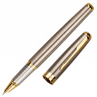 Steel Fountain Pen with Pocket Clip Writing Instrument Classic for Office, Women